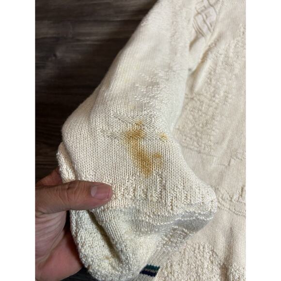 Cypress Links Vintage Golf Pullover Sweater‎ Mens Large Gold Embroidered Logo - Picture 4 of 8